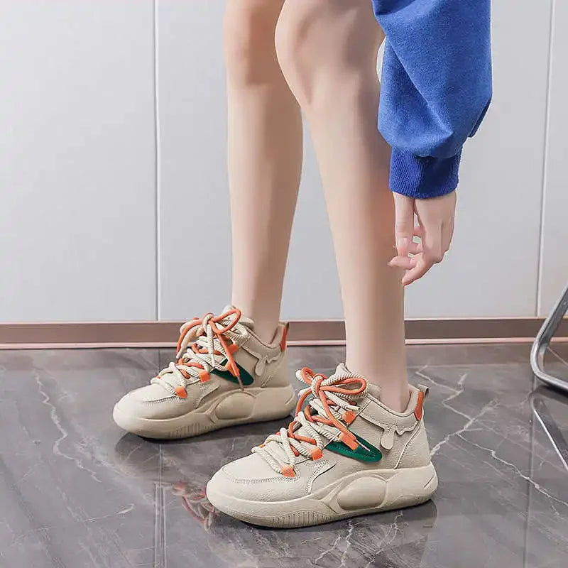 Amay Brown Boots Women Casual Shoes Purple Kawaii Shoes Sneakers Sports Exerciser Top Sale Loofers Baskettes Maker Top Grade