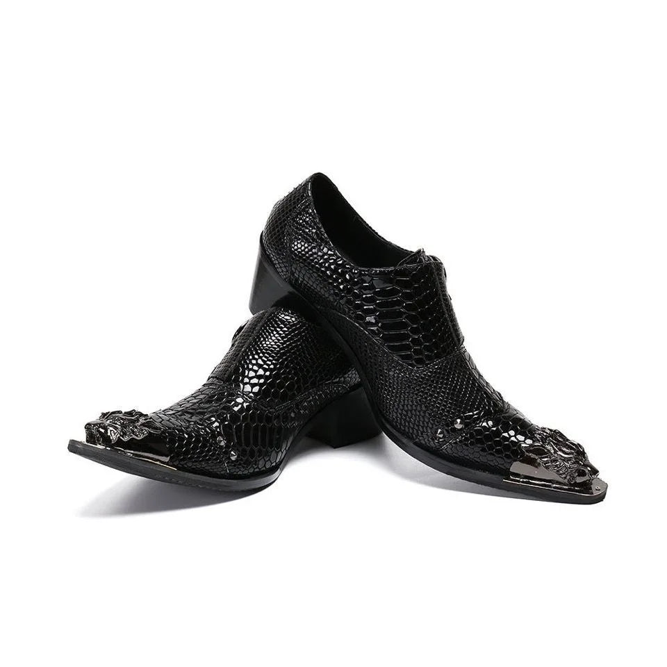 Visco Italian Classic Men's Oxford Dress Shoes Genuine Leather Lace-up Plain Toe Burgundy Black Business Wedding Formal Shoes for Men
