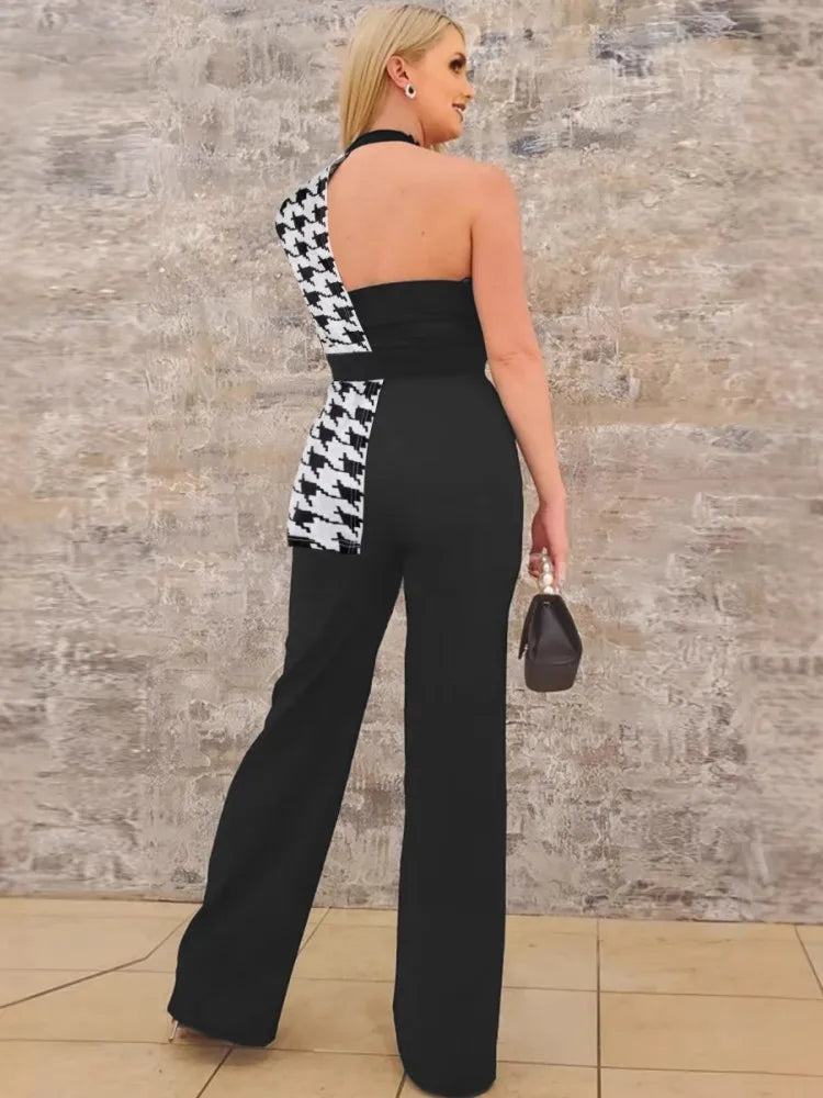 Maxy 2 Piece Women Sets Dashiki African New Spring Summer Matching Sets Two Pieces Sets Top And Jumpsuits Suits Outfits Clothing