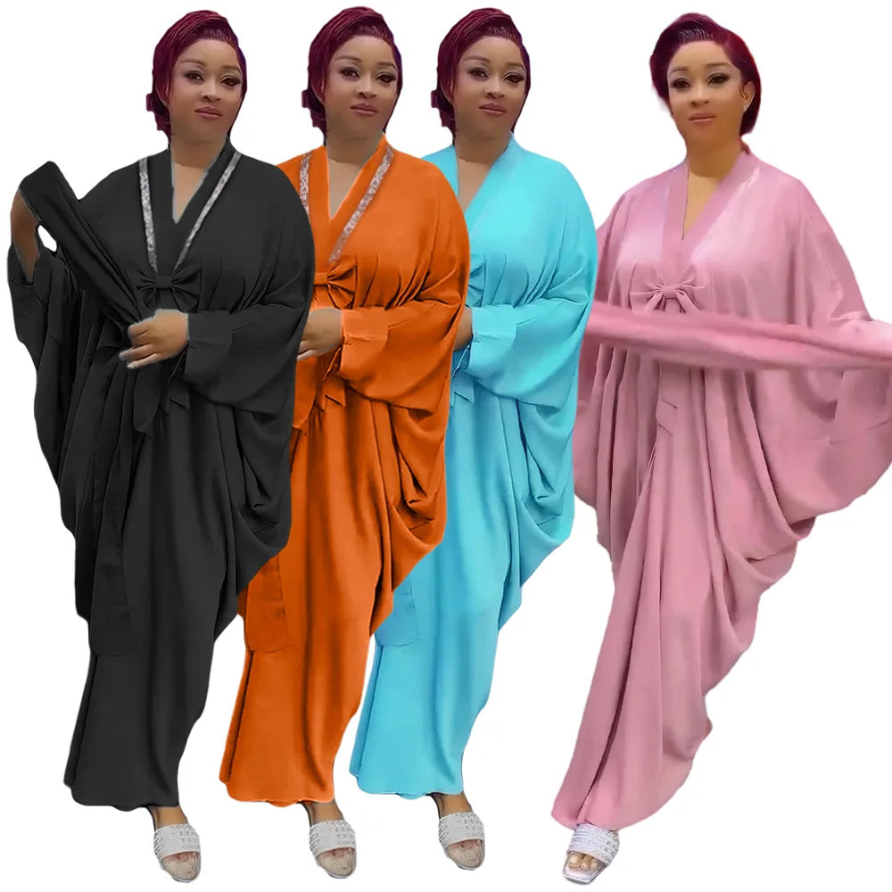Gacy Dresses for Women Abaya Traditional Africa Clothes Dashiki Ankara Outfits Gown Abayas Robe Muslim Kaftan Maxy Long Dress