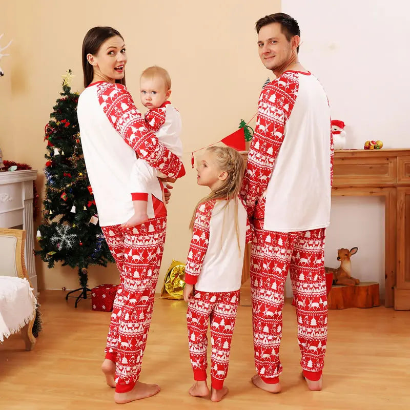 Christmas Matching Family Pajamas Set