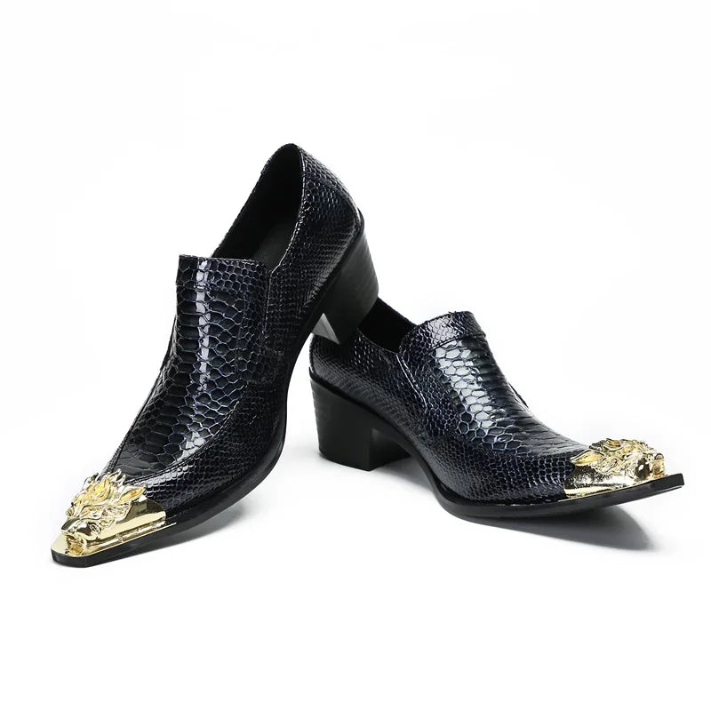 Amay Chaussure Italian Black Pointed Toe Wedding Party Oxfords Large Size Office Business Male Dress Shoes Formal Men Leather Shoes