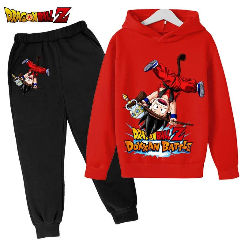 Maxy Dragon-ball Sweatshirts for Autumn Winter Sport Baby Dragon-ball Clothes Toddler Cartoon Print Fashion Top