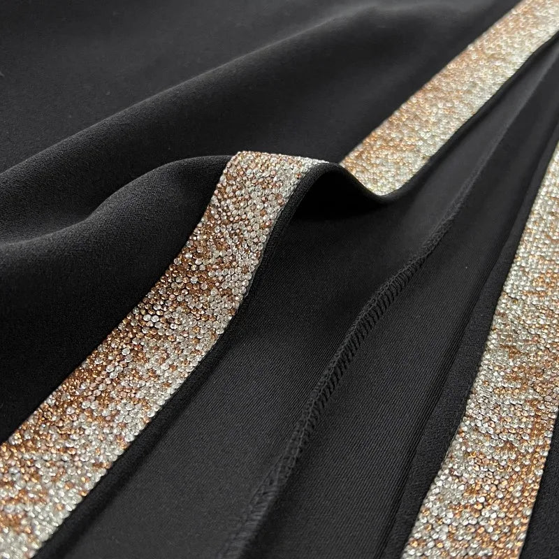 Maxy Elegant Glitter Sequin Sweet High Waist Sheer Mesh Spliced Split Slip Dress Fashion Evening Slim Women Summer Hip Wrap Dresses