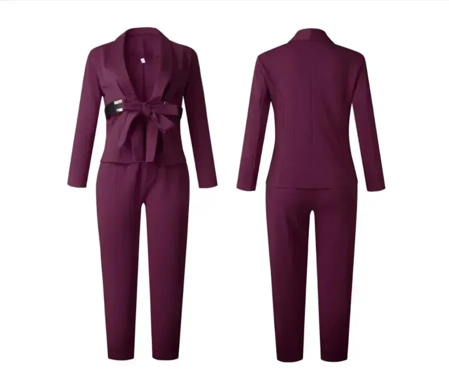 Maxy 2 Piece Set Africa Clothes African Fashion Suit Top and Trousers Super Elastic Party Plus Size For Lady