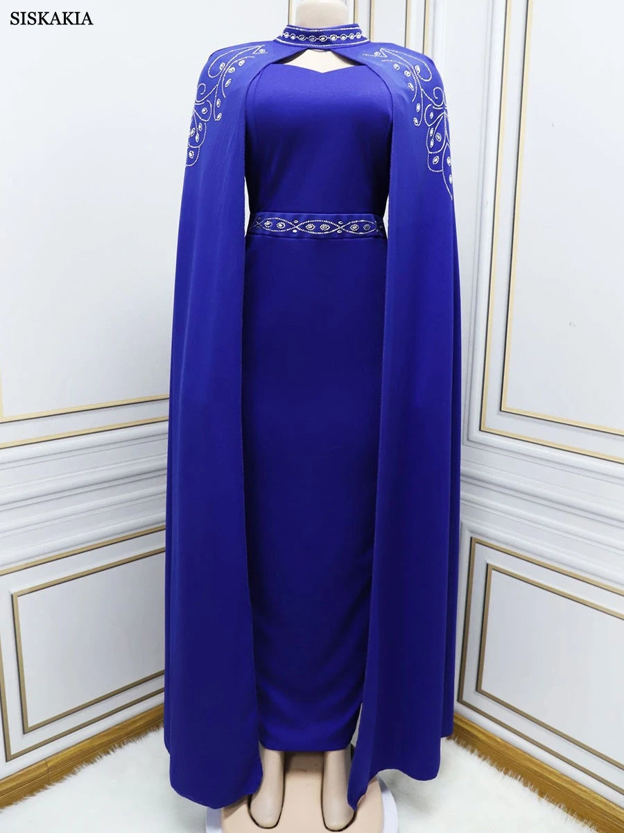 Gracy Fashion Dress Elegant Diamonds Evening Party Gown Clothing 2024