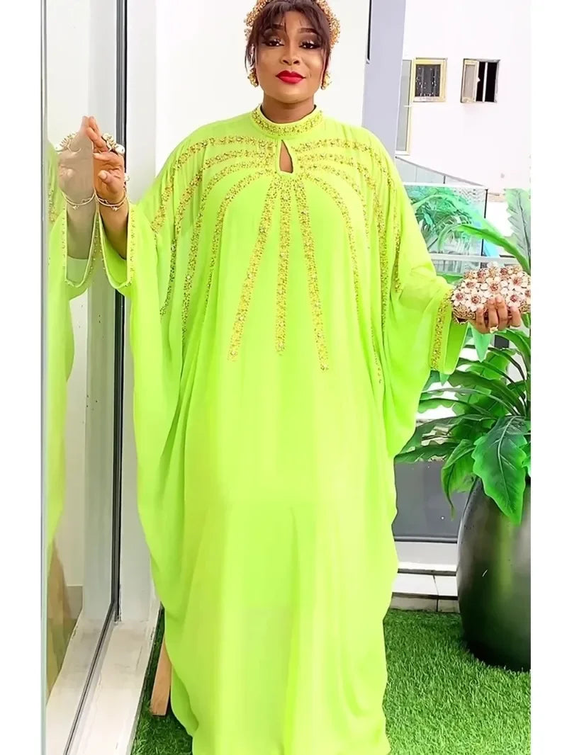 Gracy For Women Dubai Luxury African Muslim Fashion Dress Caftan Marocain Evening Party Dresses Boubou Robe Djellaba Femme