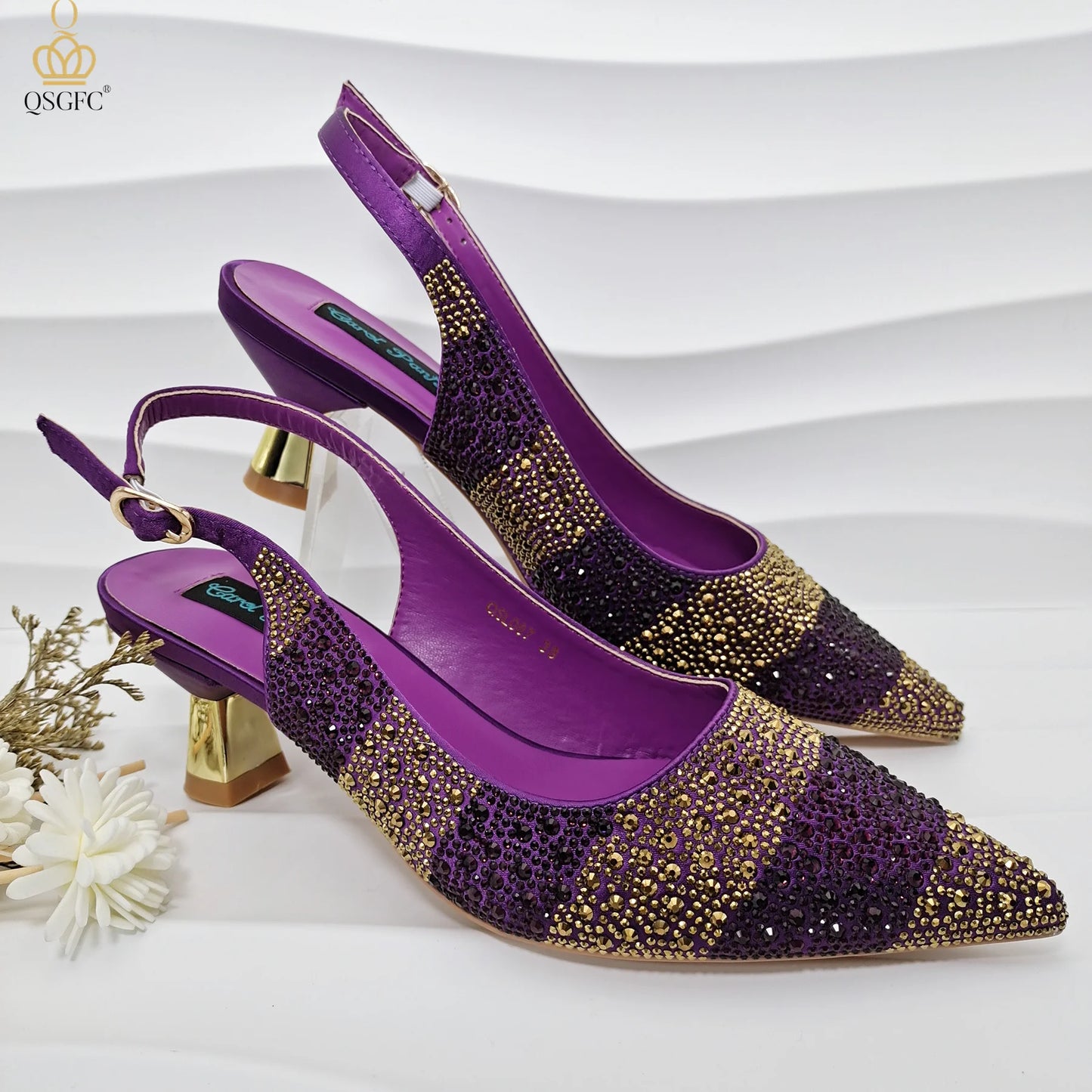 Maxy New Arrive Design Party Shoes with Matching Clutch Bag Hot African Wedding With Women Heel Shoes And Bag Set Party