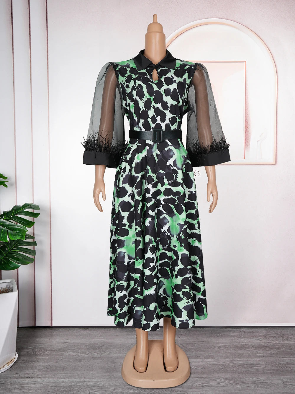 Amay Elegant African Dresses for Women Clothing Plus Size Wedding Party Long Dress Dashiki Ankara Office Lady Outfit Robe