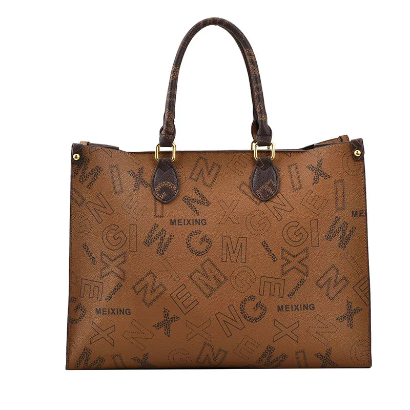 Maxy Big Size handbags For Women Large Tote High-Capacity Leather Purses And Handbag Designer 2023 Monogram Lady Office Work Handbag