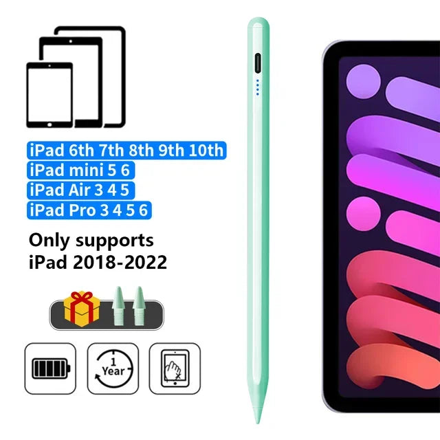 Maxy Apple Pencil Palm Rejection Power Display Ipad Pencil Pen For iPad Accessories 2022 2021 2020 2019 2018 Pro Air Mini Stylus