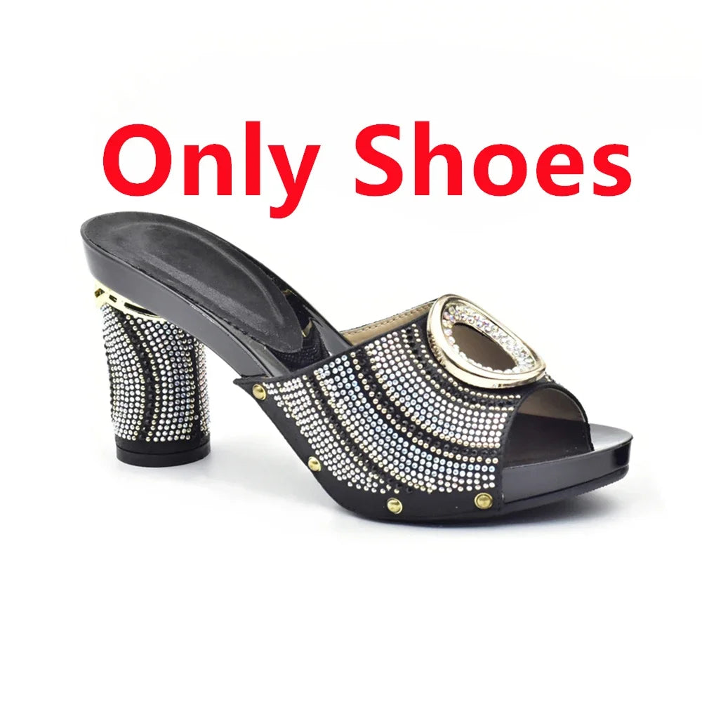 Maxy Silver Color African Matching Shoes and Bags Italian In Women African Shoes and Matching Bags Italian Bag and Shoes Set Italy