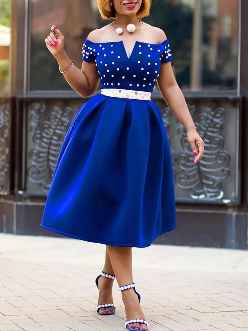 Maxy Plus Size African Wedding Party Dresses for Women New Dashiki Ankara Evening Gown Elegant Turkey Outfit Robe Africa Clothes