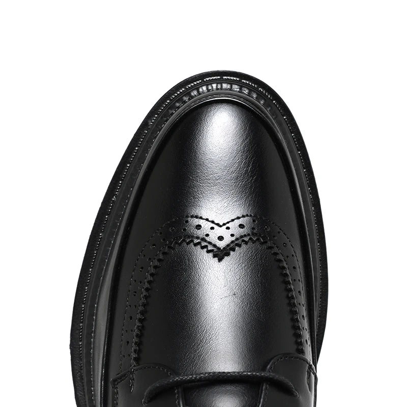 Amay Suit Shoes Men Formal Italian Shoes Luxury Brand Men Dress Patent Leather Business Shoes Men Classic High-End Leather Shoes#2251