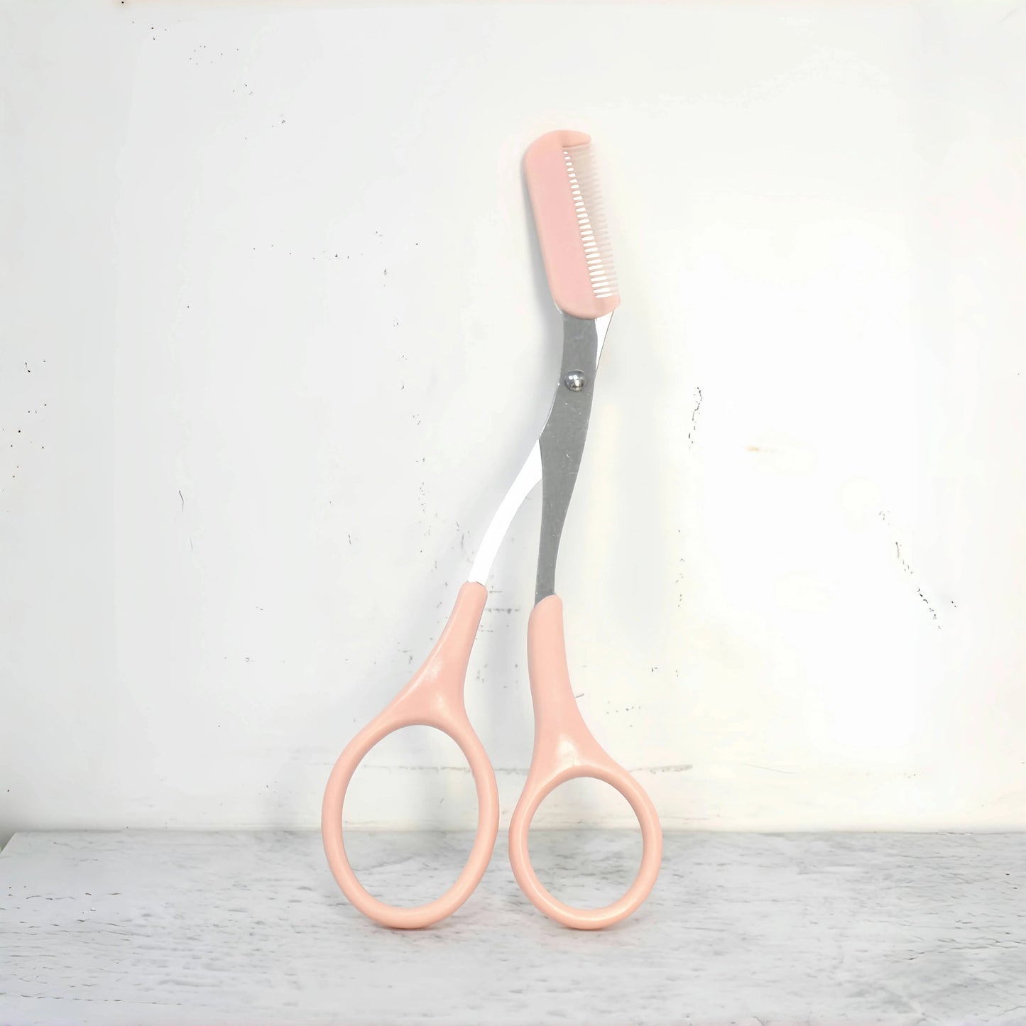 Maxy Eyebrow Razor Scissor Stainless Steel Safe Anti-scratch Trimmer for Beginners Crescent Sharp Beauty Tool Multi-color