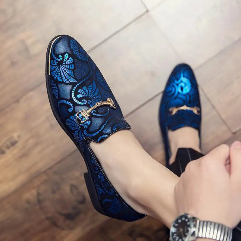 Amay Italian Leather Shoes Men Dress Loafers Brand Business Formal Shoe Slip on Mocassins Barber Wedding Party Shoe Sapato Social
