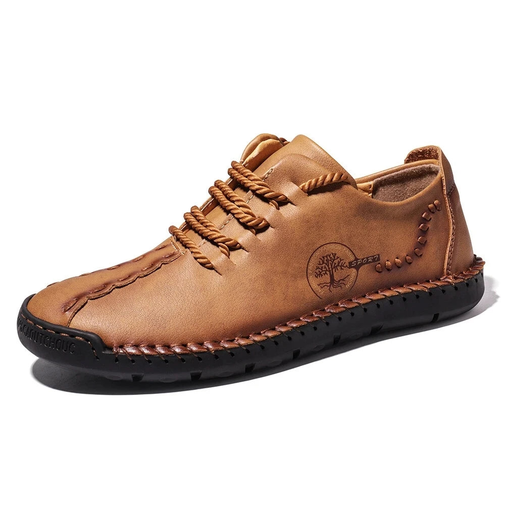 Visco Handmade Leather Casual Men Shoes Design Sneakers Men Comfortable Leather Shoes Men Loafers Hot Sale Moccasins Driving Shoe