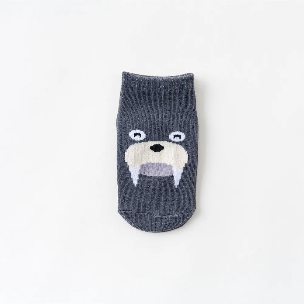 Maxy Baby Socks Newborn Cartoon Animal Baby Thick Warm Socks Non-Slip 0 3 Months 6 Months Baby Girls Boys Floor Kids Socks