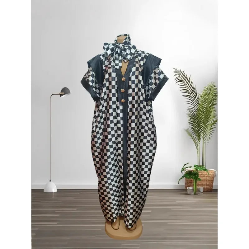 Amay Dresses for Women Evening Party Dashiki Clothes Robe Plus Size Luxury Dubai Kaftan Abaya Muslim Maxy Dress