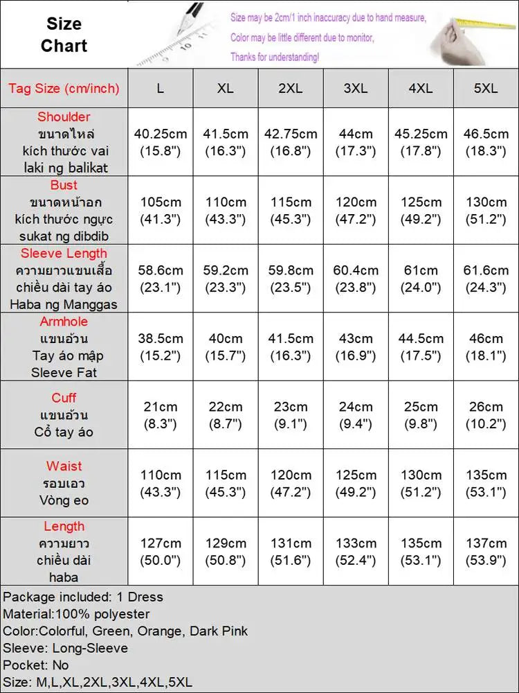 Maxy Plus Size 5XL Bohemian Long Sleeve Vintage Shirt Dress Women Stand Collar Printed Midi Vestido Casual Sundress Belted