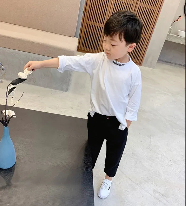 Maxy Teenager Boys Pink Black Jacket Pants 2Pcs Clothing Set Gentleman Kids Formal Wedding Suit Children Performance Graduation Dress