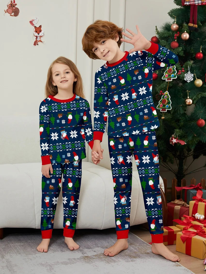 Maxy Xmas Family Matching Pajamas Adult Kid Baby Family Matching Outfits Christmas Family Pj's