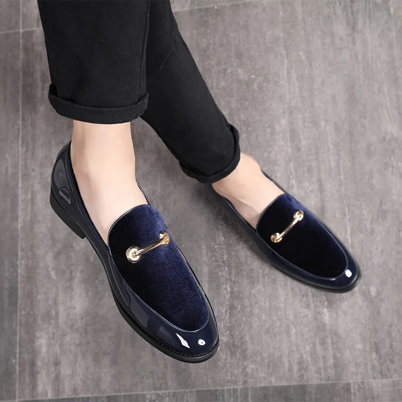 Amay Italian Luxury Brand Mens Dress Shoes Loafers Business Formal Shoes Men Wedding Dress Zapatos De Hombre De Vestir Formal