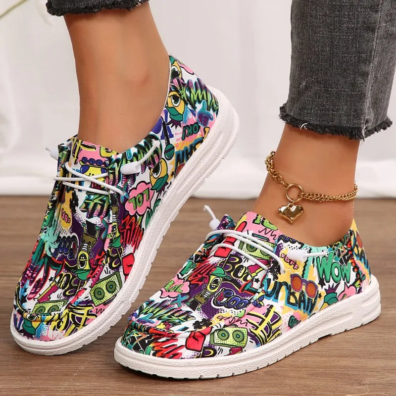 Maxy Women Sneakers New Fashion Casual Spring and Autumn Loafers Comfortable Lightweight Running Sneakers Zapatos De Mujer