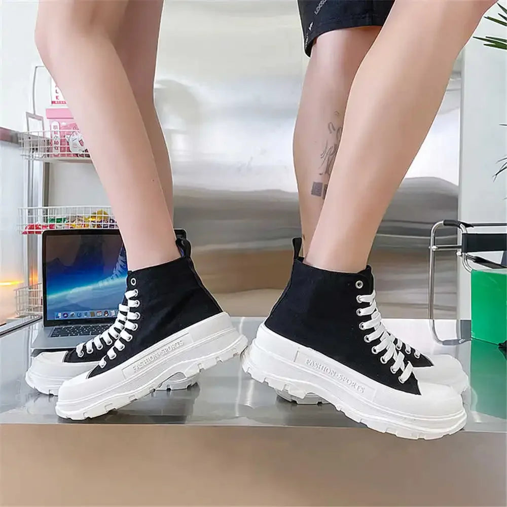 Visco Size 35 Number 35 Long White Boots High Shoes For Man Size 50 Shoes Sneakers Sports Casuall Snearkers Womenshoes Retro