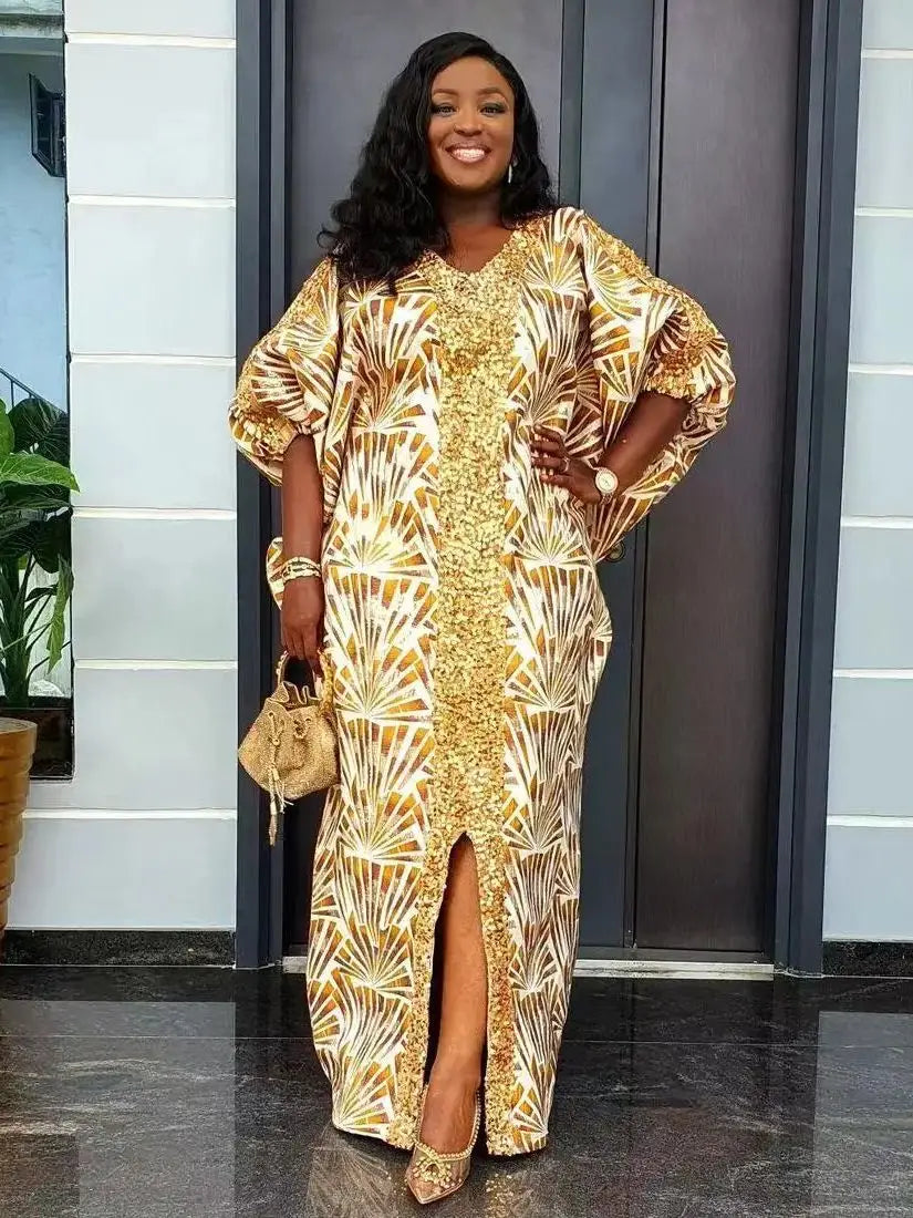 Abayas For Women Dubai Luxury 2025 African Muslim Fashion Dress Caftan Marocain Evening Party Dresses Boubou Robe Djellaba Femme