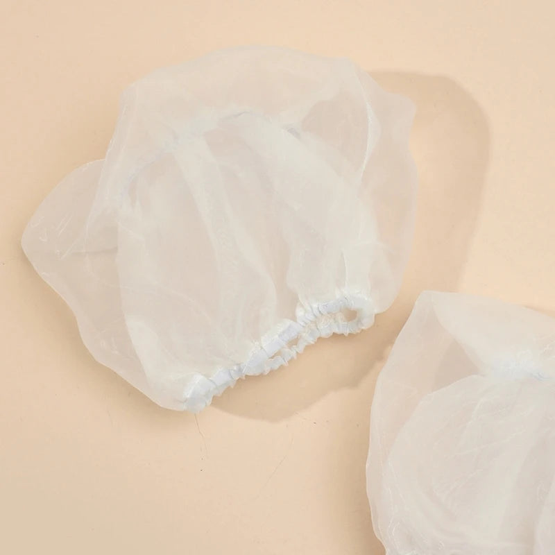 Maxy Bridal Dress Sleeves White Removable Formal Dress Puff Sleeve Wedding Accessories Marriage Party Photoshoot Supplies