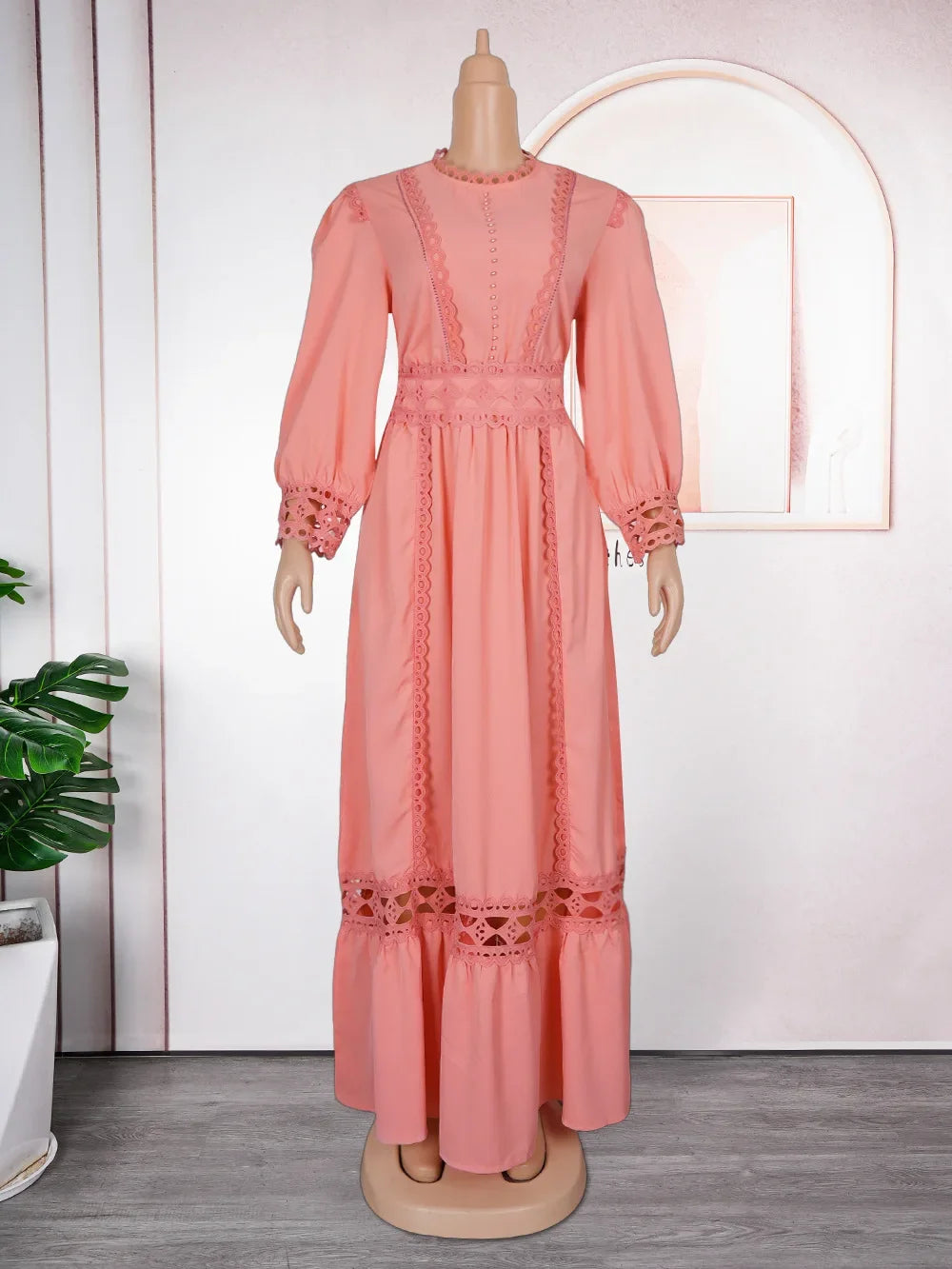 Amay Party Dresses for Women New Fashion Evening Gown Plus Size Elegant Turkey Muslim Maxy Dress Dashiki Ankara Kaftan