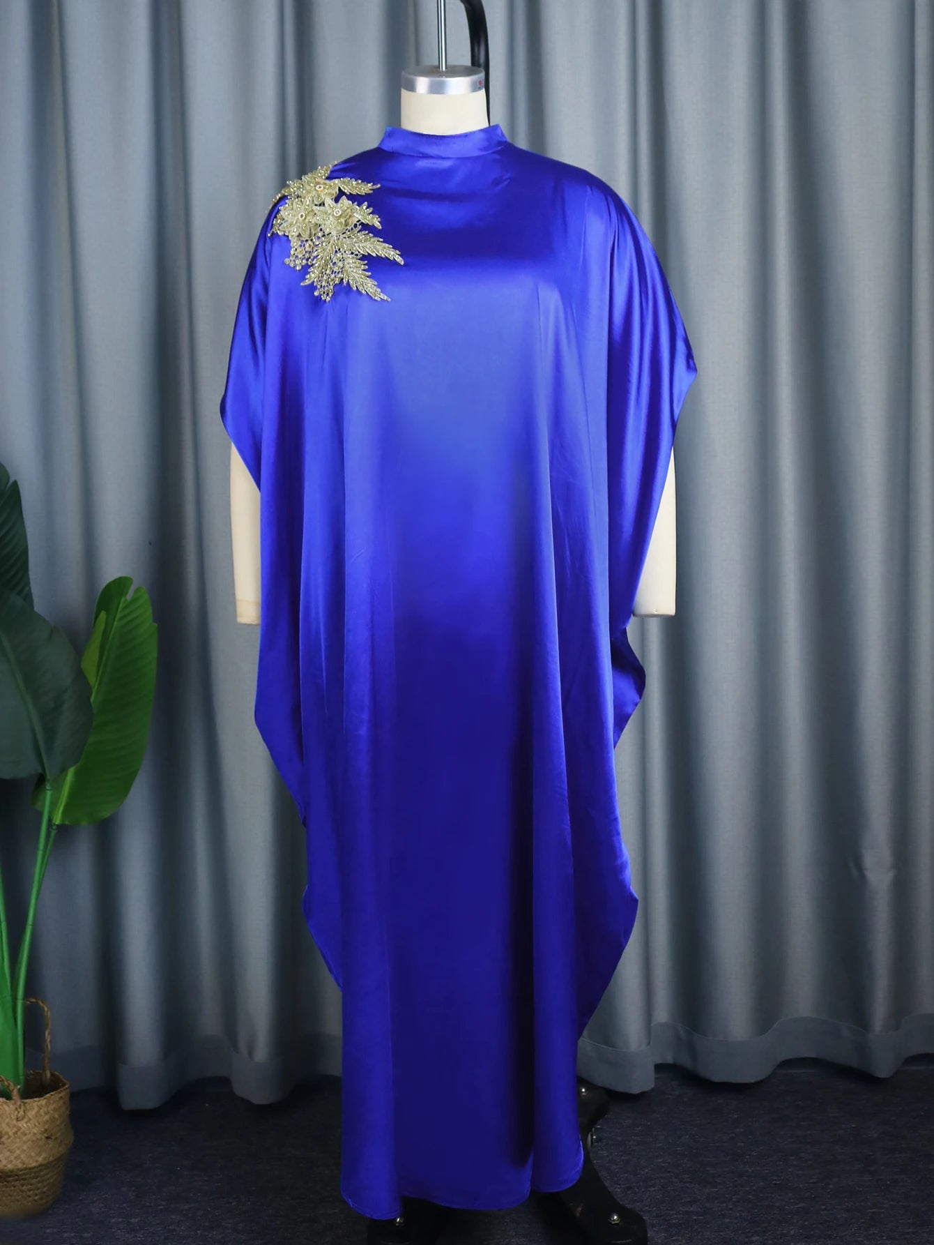 Oversized Dresses Elegant Women Turtle Neck Batwing Sleeve Baggy Loose Big Robes Party Club Birthday Outfits Summer 2024