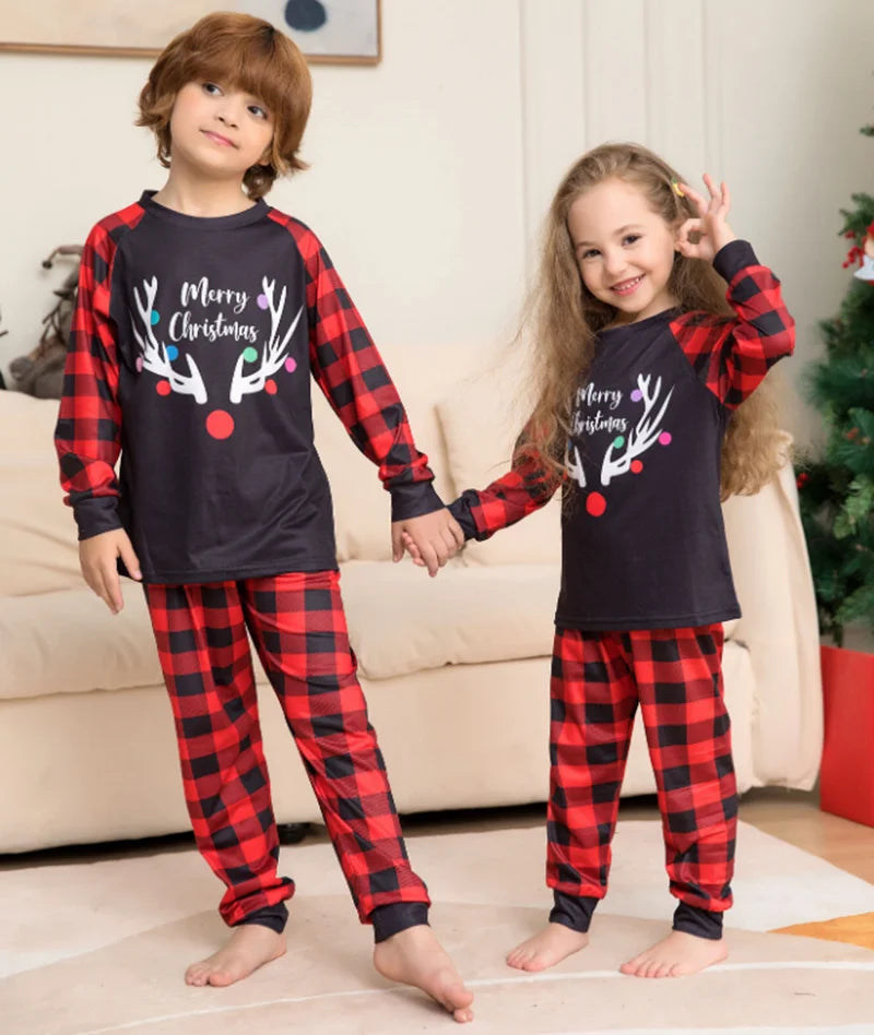 Christmas Pyjamas Set Family Matching Adult Women Men Baby Boy Girl Holiday Xmas Nightwear Sleepwear Pajamas Pjs Sets New 2024