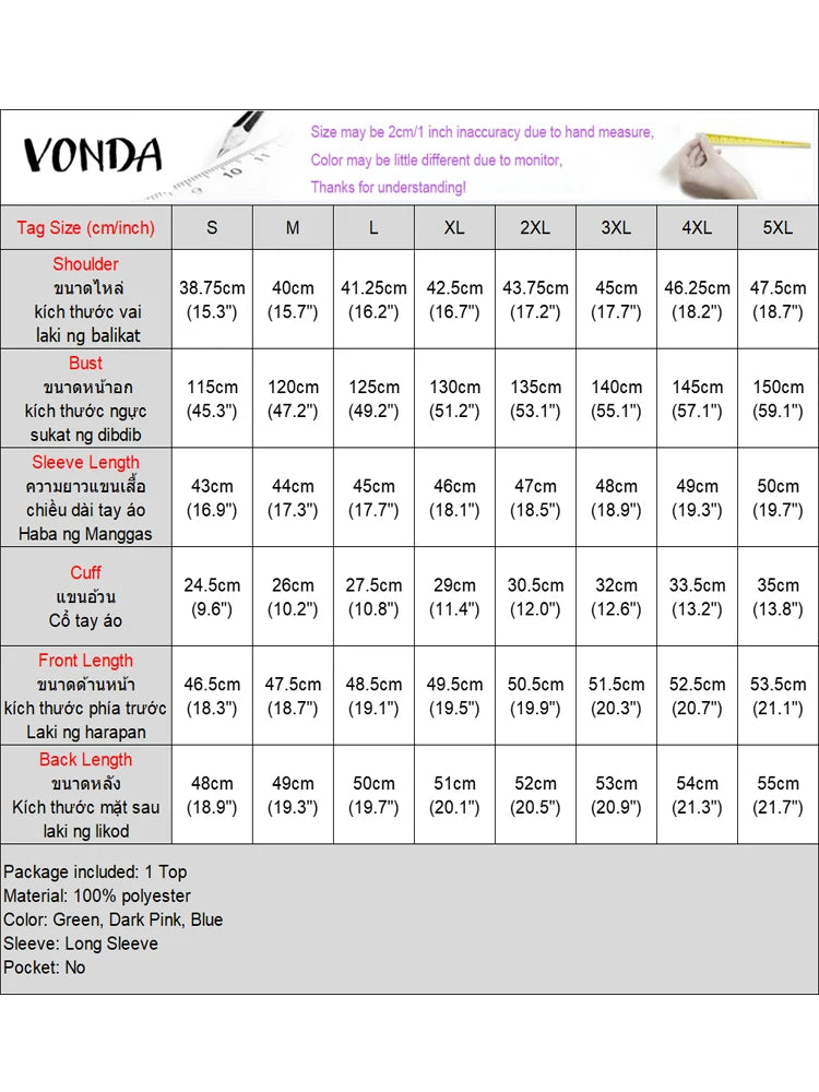 Amay Plus Size Satin Silk Top Women Blouses Casual Long Lantern Sleeve Oversized Solid Color Blusas VONDA 2024 Bohemian O-Neck Tunic