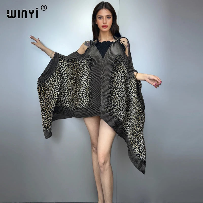 Maxy Summer Pleated party dress Women crumple Design Loose boho robe Maxy Long holiday Elegant evening dress abaya dubai luxury