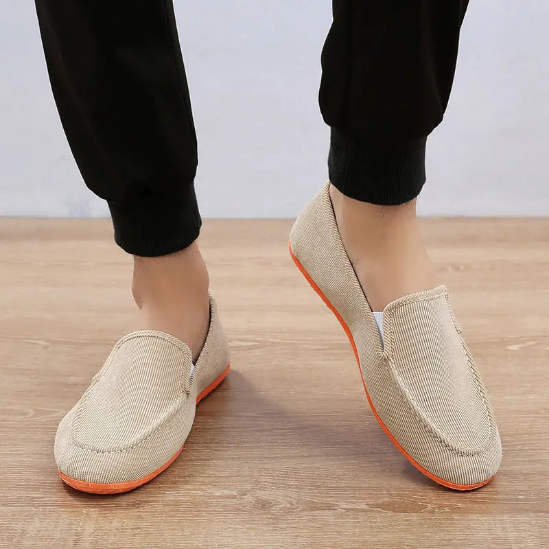 Amay Vintage Men Canvas Sneakers Old Men Spring Shoes Fashion Tennis Plus Size 45 46 Cheap Shoes Man Sneakers