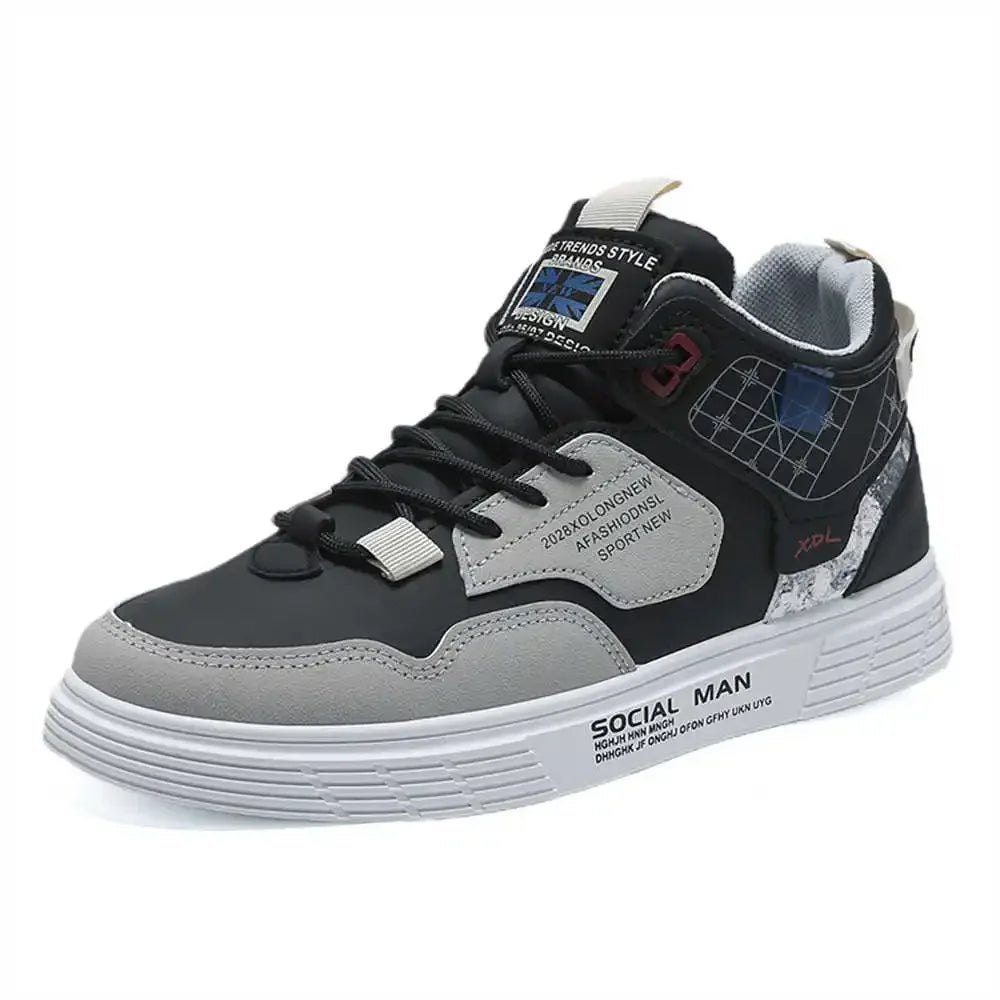 Maxy Slip Resistant 41-42 Breathable Sneakers Husband Casual Runings Men Black School Shoes Sport Tenes Mascolino Releases Promo