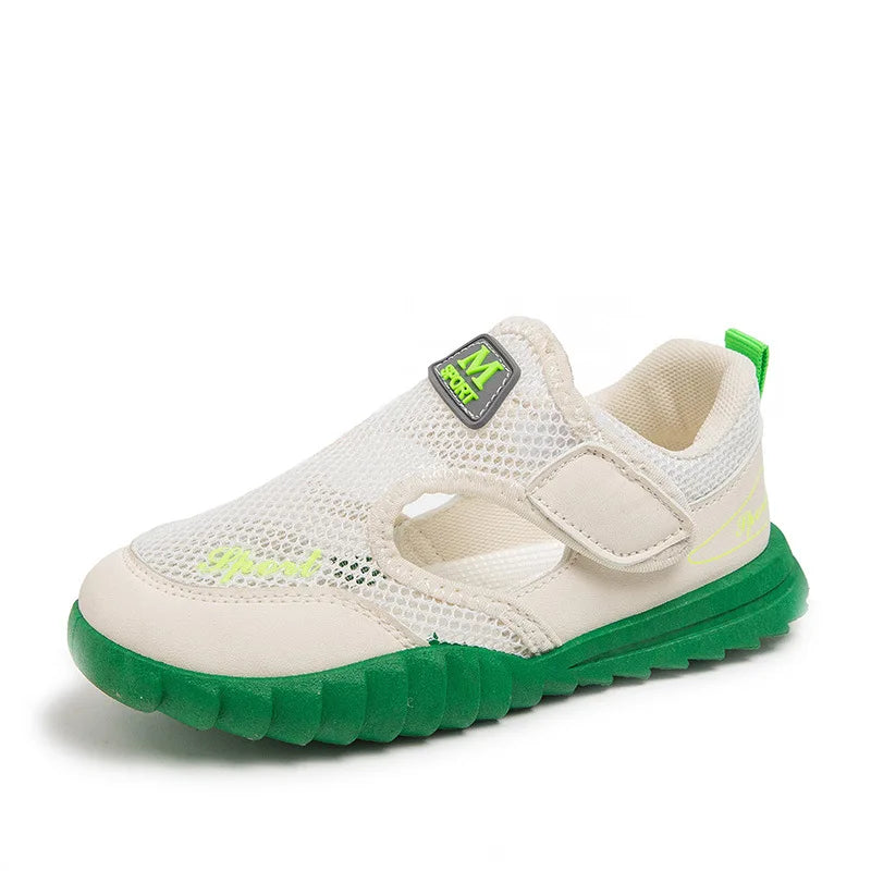 Maxy Children sandals girl breathable mesh soft sole beach shoes kid shoe for girl toddler boy shoe deisgner casual sneaker sandalias