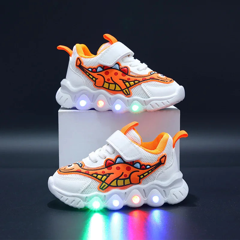 Maxy New LED Children's Trainers Boys and Girls Tennis Shoes Sports Shoes for Toddlers Child Kids Sneakers