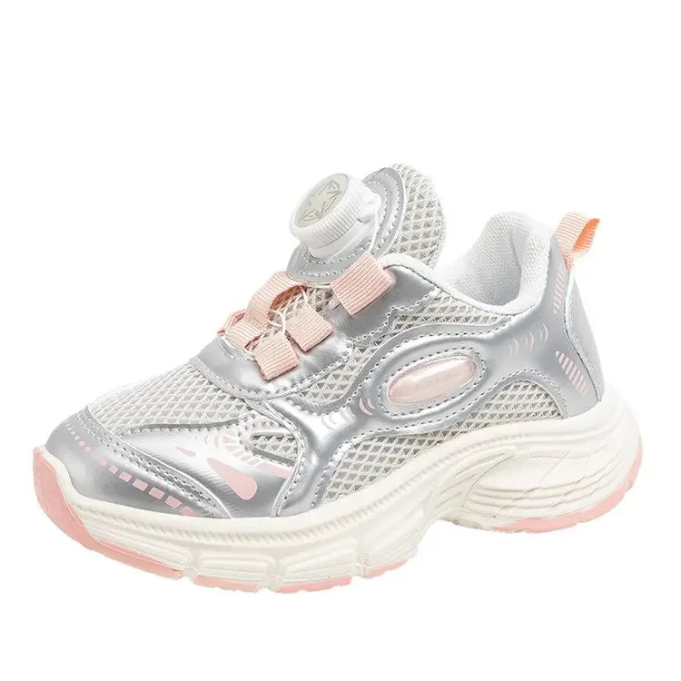 Toddlers Girls Shoes Little Kids Boys Sports Running Sneakers Air Mesh Breathable Soft Anti-skid for Kindergarten School Casual