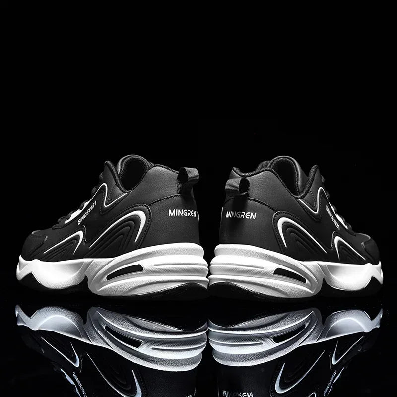 Visco VIPOL Sports Running Shoes Outdoor Walking Casual Sneakers Fashion Designer Leather Sneaker Waterproof Men's Tennis Masculina