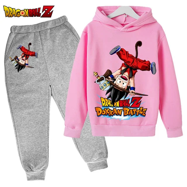 Maxy Dragon-ball Sweatshirts for Autumn Winter Sport Baby Dragon-ball Clothes Toddler Cartoon Print Fashion Top