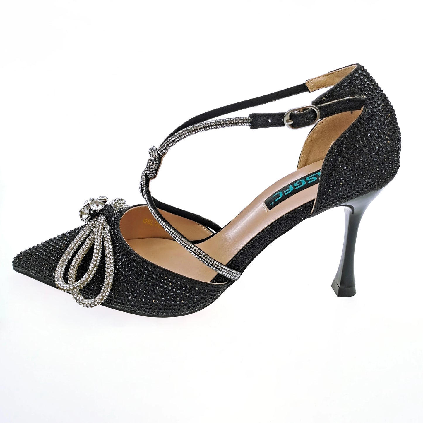Maxy New Arrival Fashionable Shoes and Bag Silver Color Women's Wedding Special Appliques for African Lady Sandals