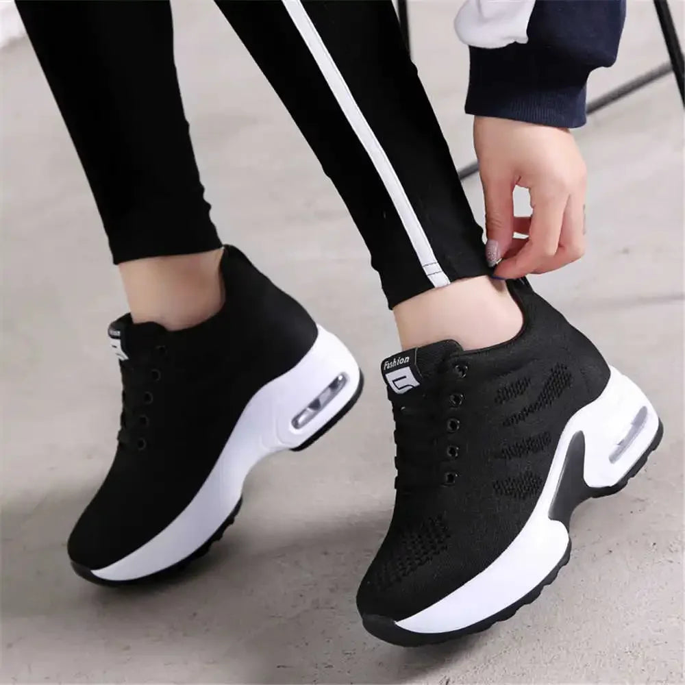 Maxy Wegde 39-40 46 Sneakers Skateboarding Women's Silver Boots Skate Shoes For Sports Famous Tenisky Workout Shows Sneacker