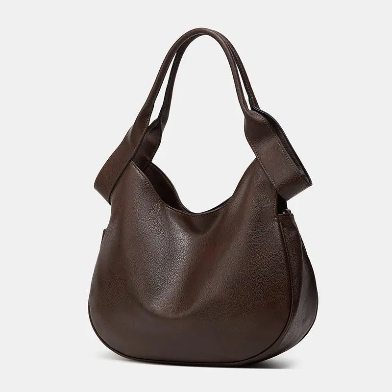 Maxy Retro Fashion New Hand-held Tote Women Bag Simple and Casual Versatile Large Capacity Single Shoulder Crossbady Bags Trendy