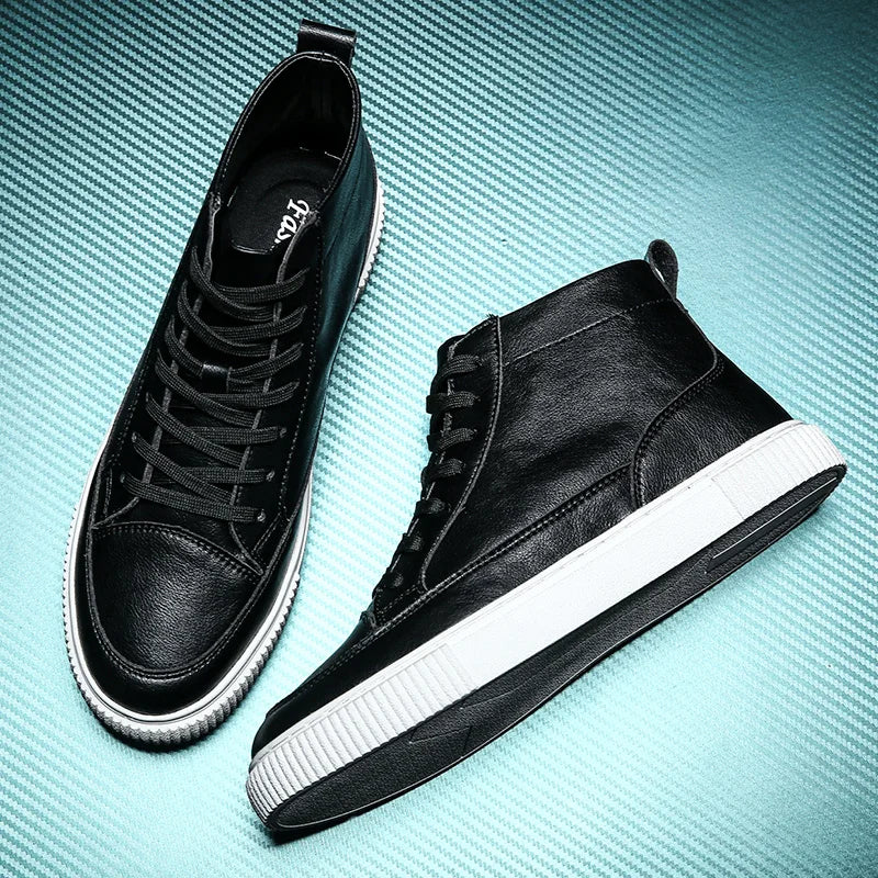 Visco High Quality Lightweight Non-slip Mans Boots Autumn New Men's Casual Shoes Fashion Comfortable Breathable Business Shoes 44