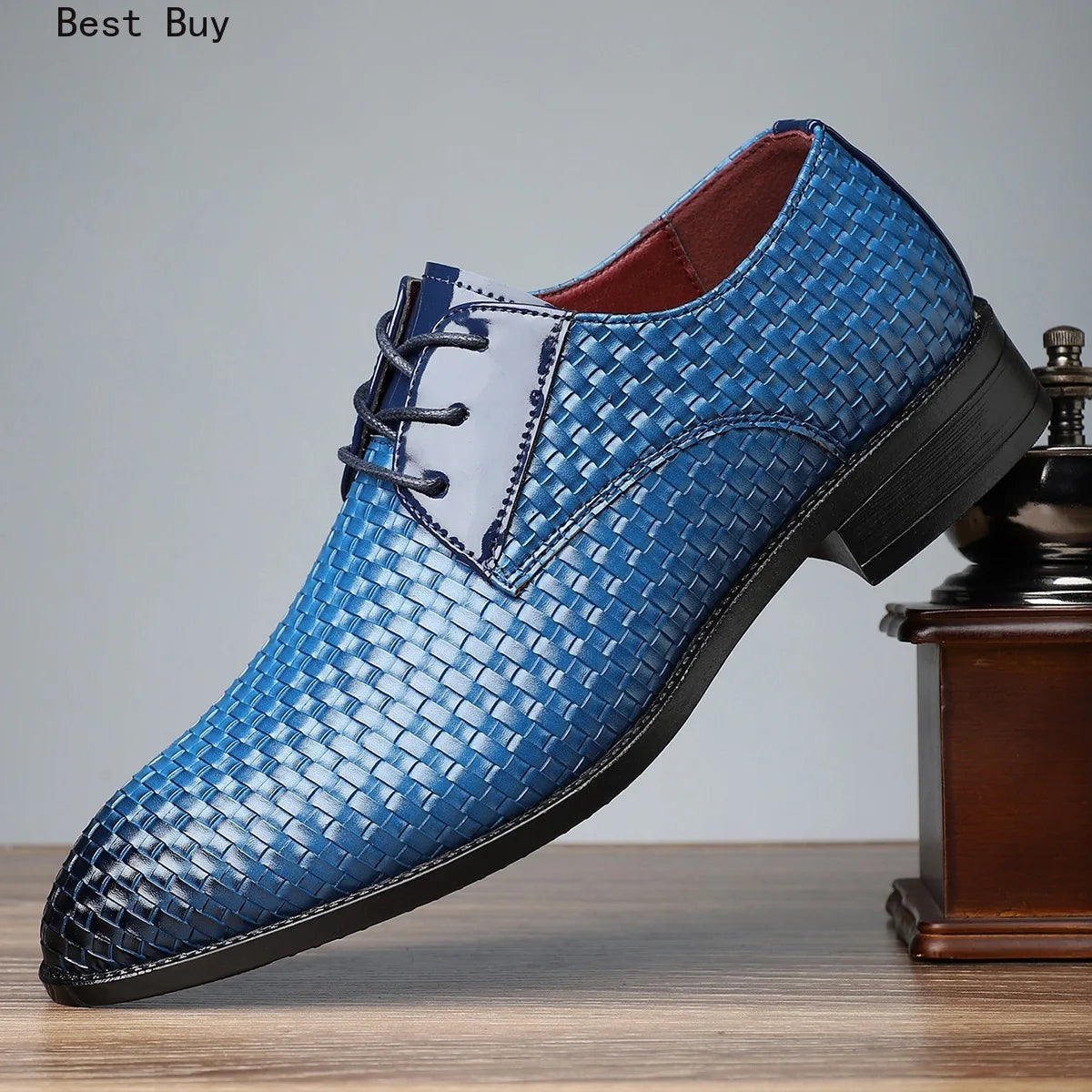 Amay leather woven oxford shoes for mens pointed toe dress shoes men loafers italian formal wedding dress shoes zapatos hombre casual