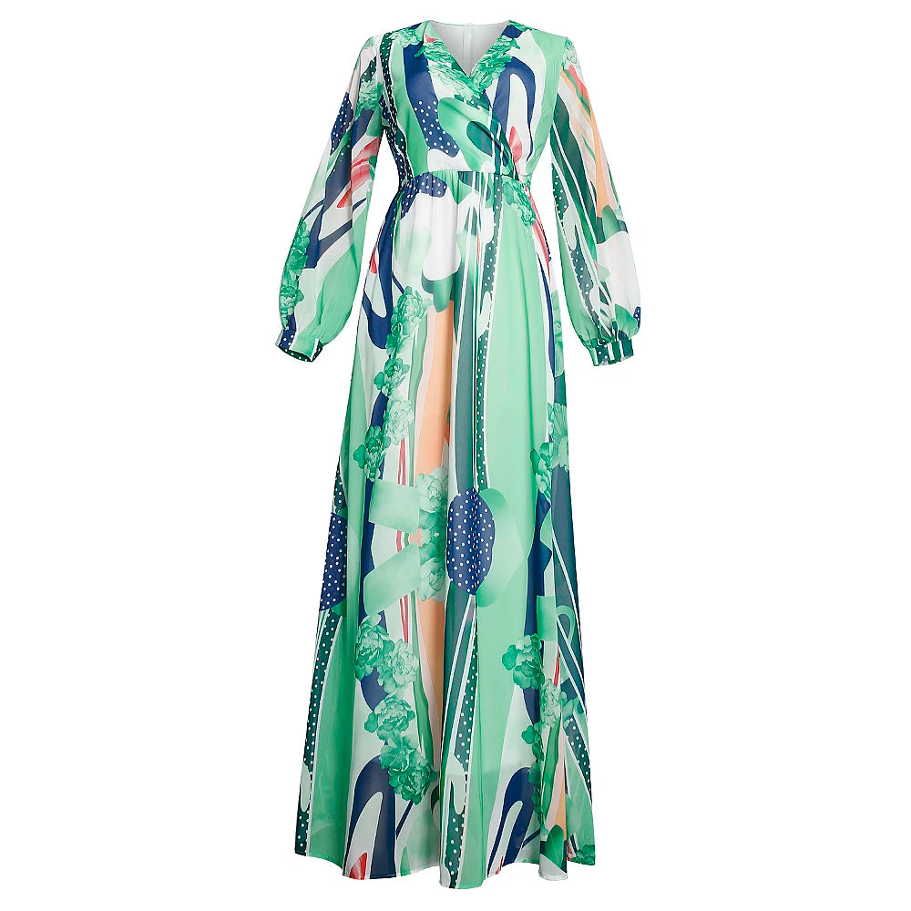 Amay Plus Size African Dresses For Women Wedding Birthday Party Dashiki Long Maxy Elegant Fashion Turkey Outfits Ladies Clothing