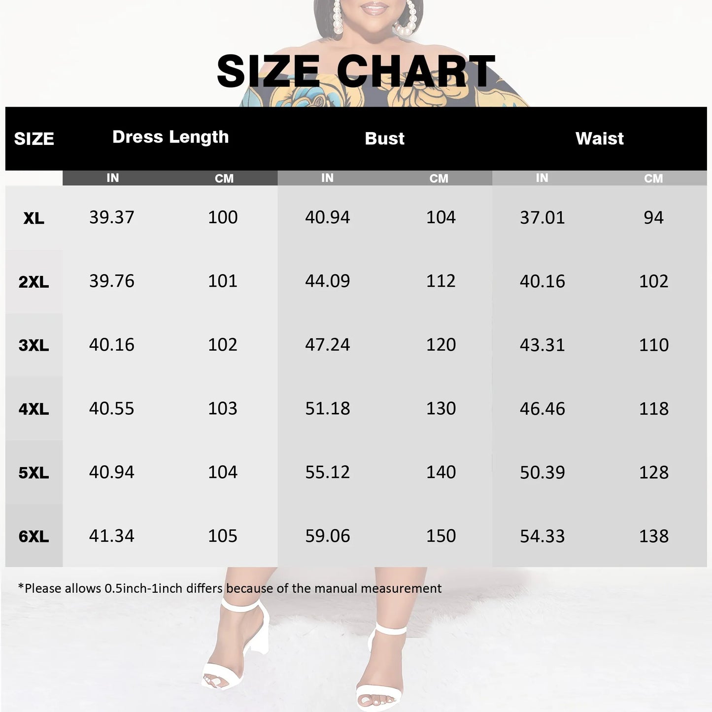 Maxy Plus Size Off Shoulder Short Sleeve Midi Dress Floral Rose Print Navy Blue Elegant Summer Party Casual Dress